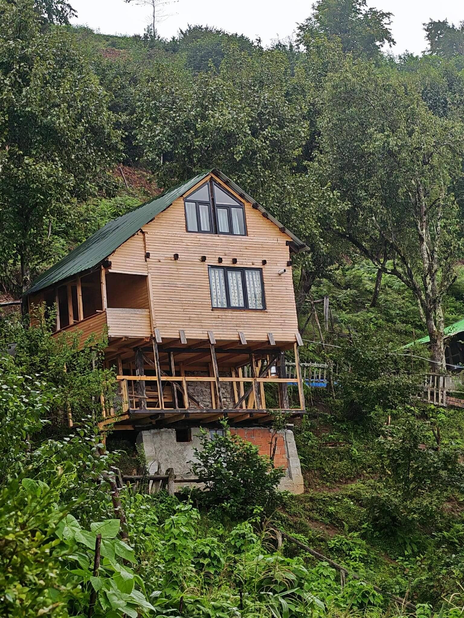 Macahel Gerçek Bungalov Yapı Detayı